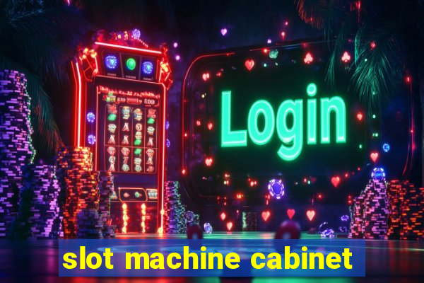 slot machine cabinet