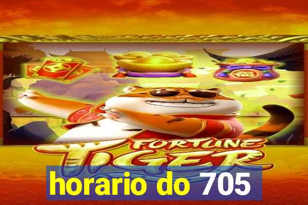 horario do 705