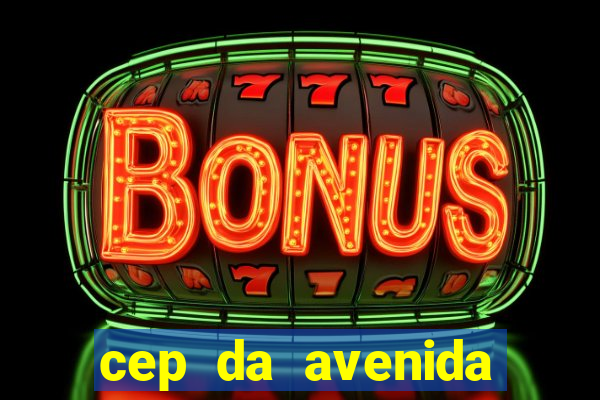 cep da avenida santos dumont