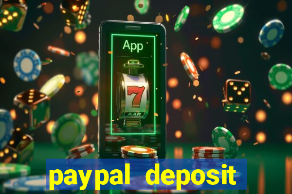 paypal deposit online casino