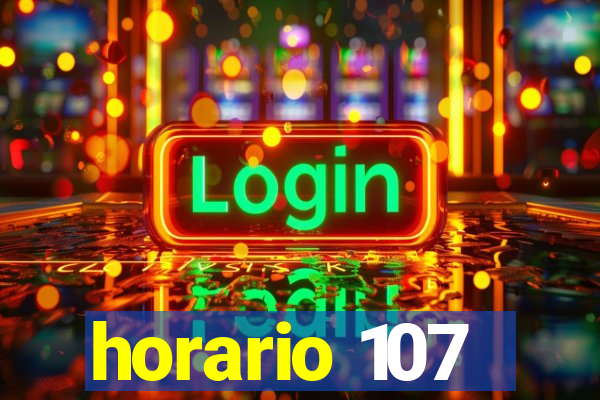 horario 107