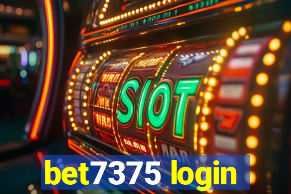 bet7375 login