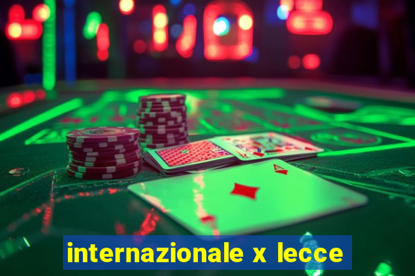 internazionale x lecce