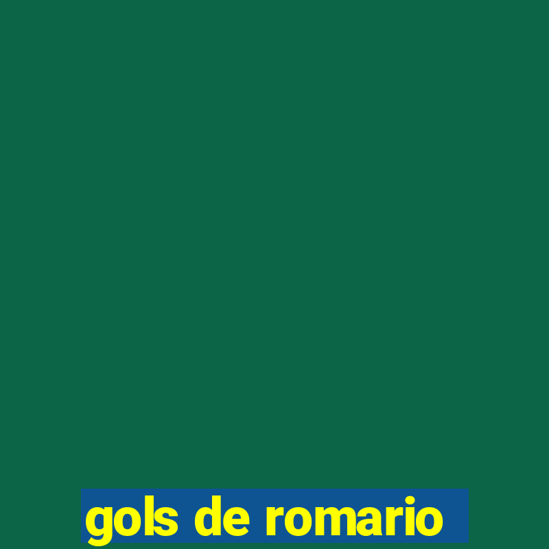 gols de romario