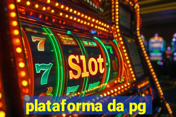 plataforma da pg