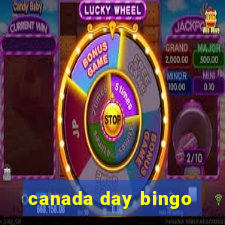 canada day bingo