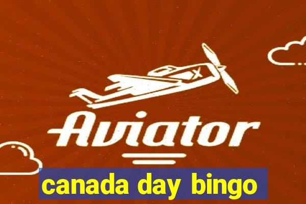 canada day bingo