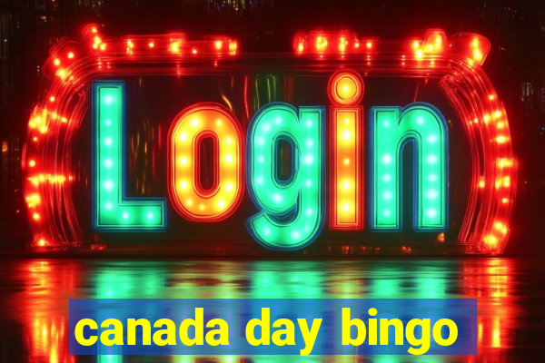 canada day bingo