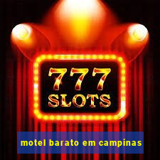 motel barato em campinas