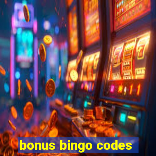 bonus bingo codes