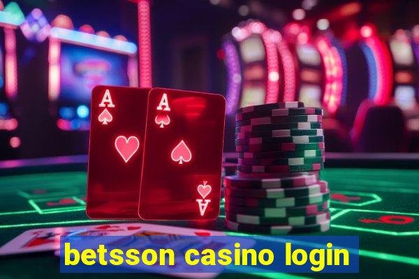 betsson casino login