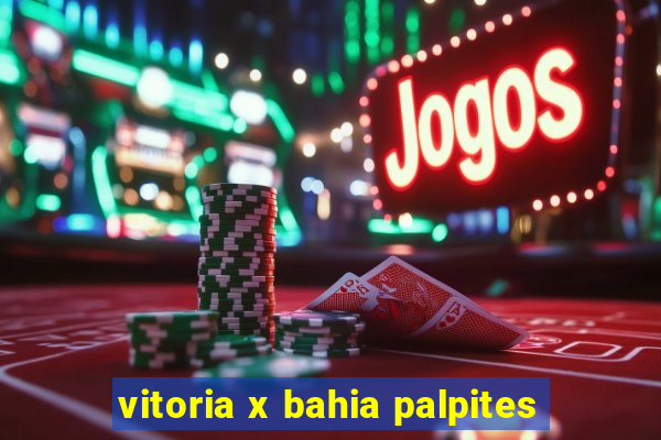 vitoria x bahia palpites