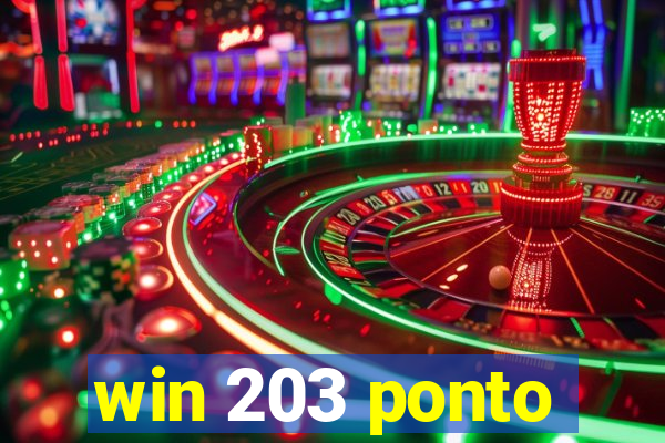 win 203 ponto