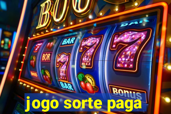 jogo sorte paga