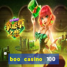 boo casino 100 free spins no deposit