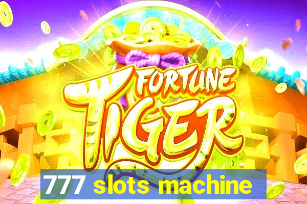 777 slots machine