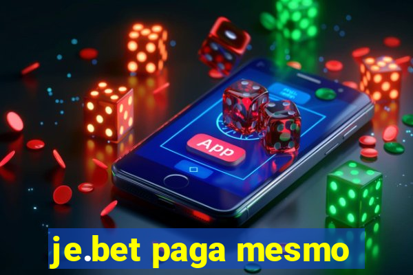 je.bet paga mesmo