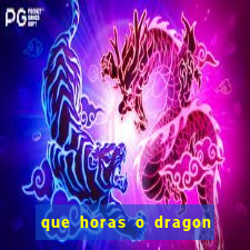 que horas o dragon fortune paga