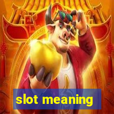 slot meaning