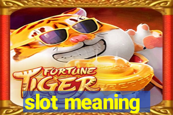 slot meaning