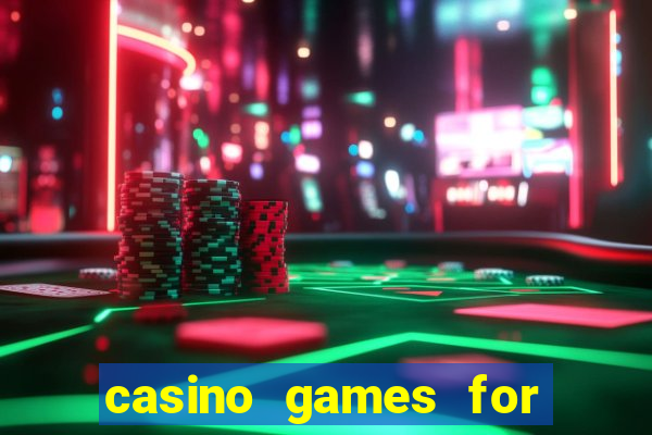 casino games for real money online