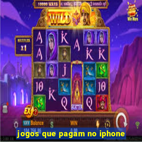 jogos que pagam no iphone