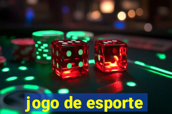 jogo de esporte