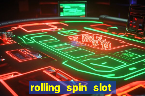 rolling spin slot link alternatif