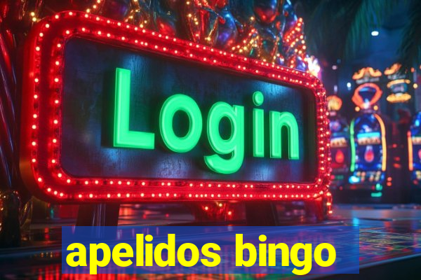 apelidos bingo