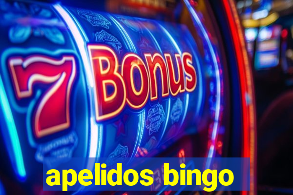 apelidos bingo