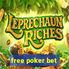 free poker bet