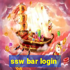 ssw bar login