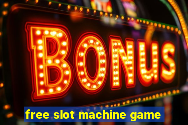 free slot machine game