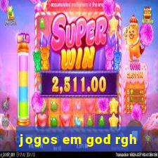 jogos em god rgh