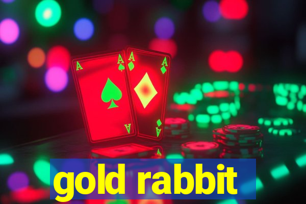 gold rabbit