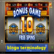 bingo terminology