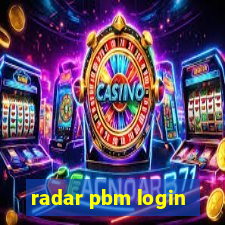 radar pbm login