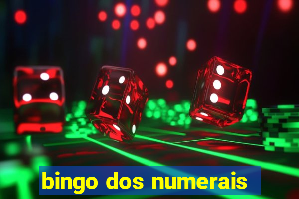 bingo dos numerais