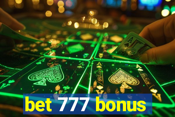 bet 777 bonus