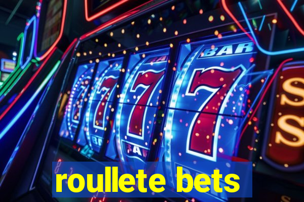 roullete bets