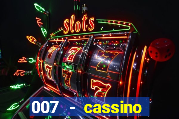 007 - cassino royale elenco