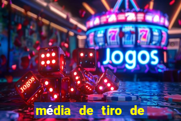 média de tiro de meta por jogo