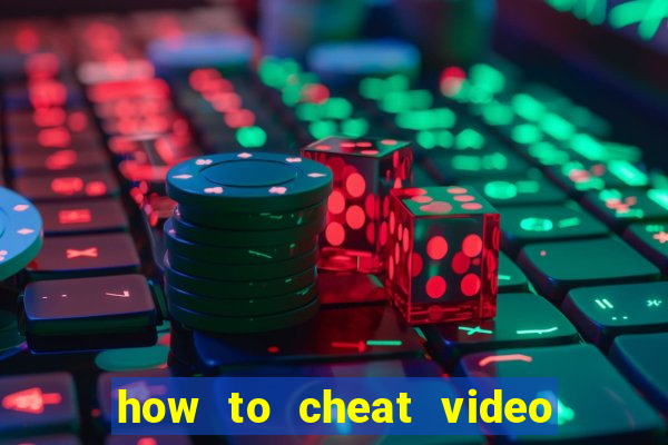 how to cheat video slot machines