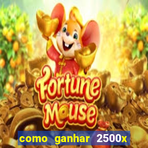 como ganhar 2500x no fortune tiger