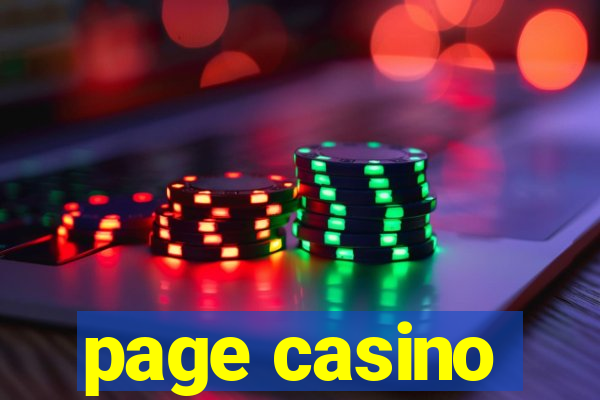 page casino