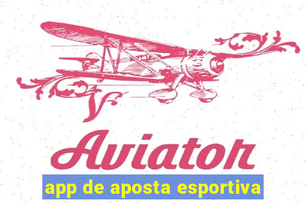 app de aposta esportiva