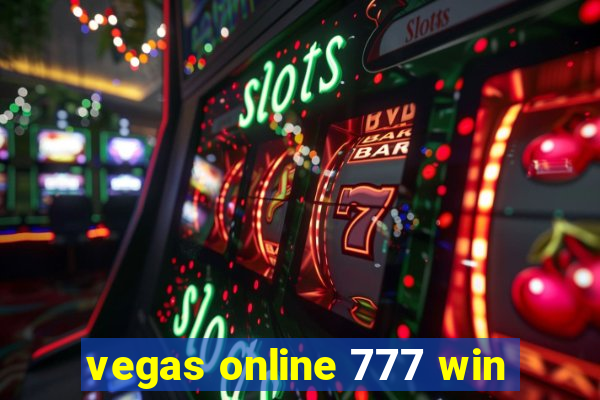 vegas online 777 win