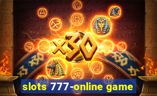 slots 777-online game