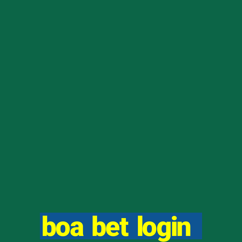 boa bet login