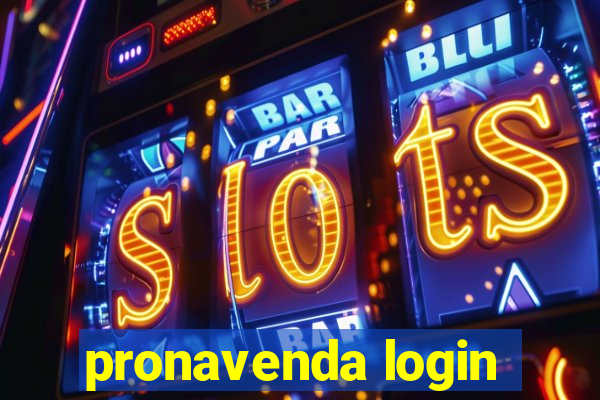 pronavenda login